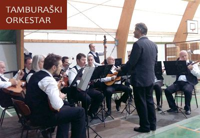 Nastup tamburaškog orkestra na 5. međunarodnoj izložbi malih životinja u Varaždinu